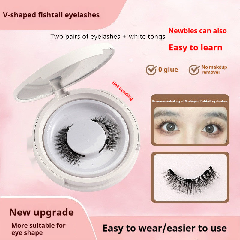Magnetic Little Devil Eyelashes: Effortless Glam, No Mess, All Day Confidence!