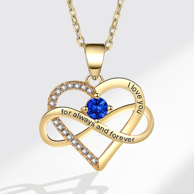 Heart-Shaped Zircon Necklace for Women - Elegant Fashion Jewelry Accessory
