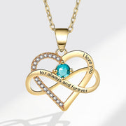 Heart-Shaped Zircon Necklace for Women - Elegant Fashion Jewelry Accessory