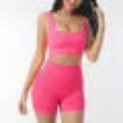 Mix and Match Women's Fashion Thread Sports And Fitness Yoga Clothing Set