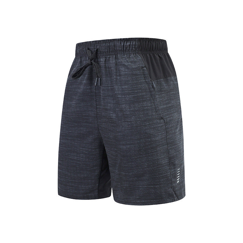 Summer Men's Fitness Shorts - Stay Cool & Confident with Zippered Cotton Gym Wear for Ultimate Performance