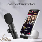 Wireless lavalier microphone Long Battery Life for Live