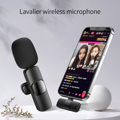 Wireless lavalier microphone Long Battery Life for Live