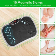 Vibration Plate Exercise Machine with Resistance Bands & Remote Control for Whole Body Fitness & Weight Loss