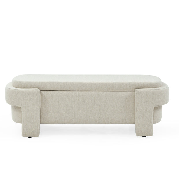 Stylish Linen Storage Bench: Maximize Space & Elevate Your Living Room