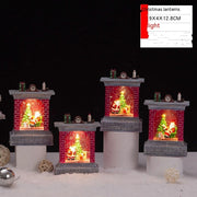 Christmas Candle Light for Desktop - Decorative LED Holiday Centerpiece