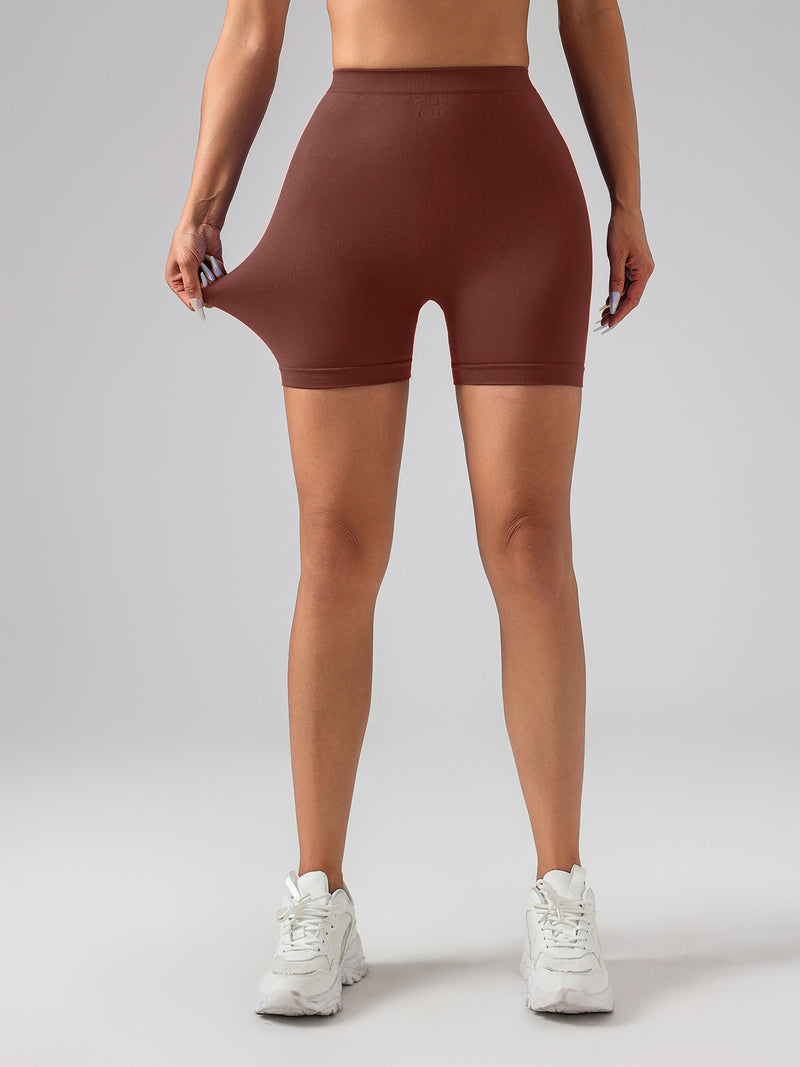 V-Shape Scrunch High-Rise Gym Shorts for Women - Elevate Your Workout with Seamless Comfort and Style!