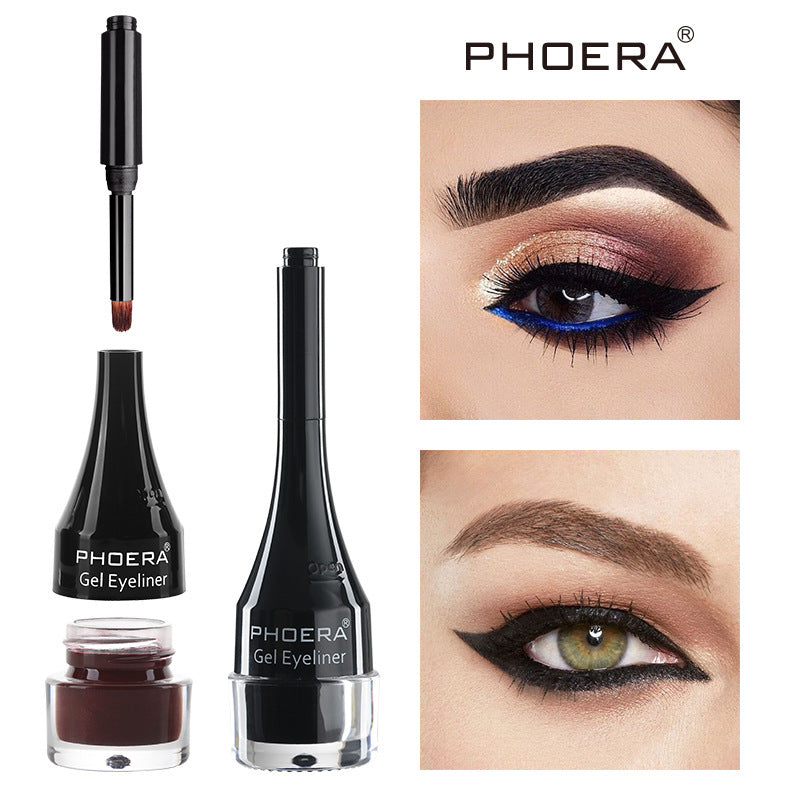 PHOERA Bold 10-Color Eyeliner Set for Stunning Eye Looks