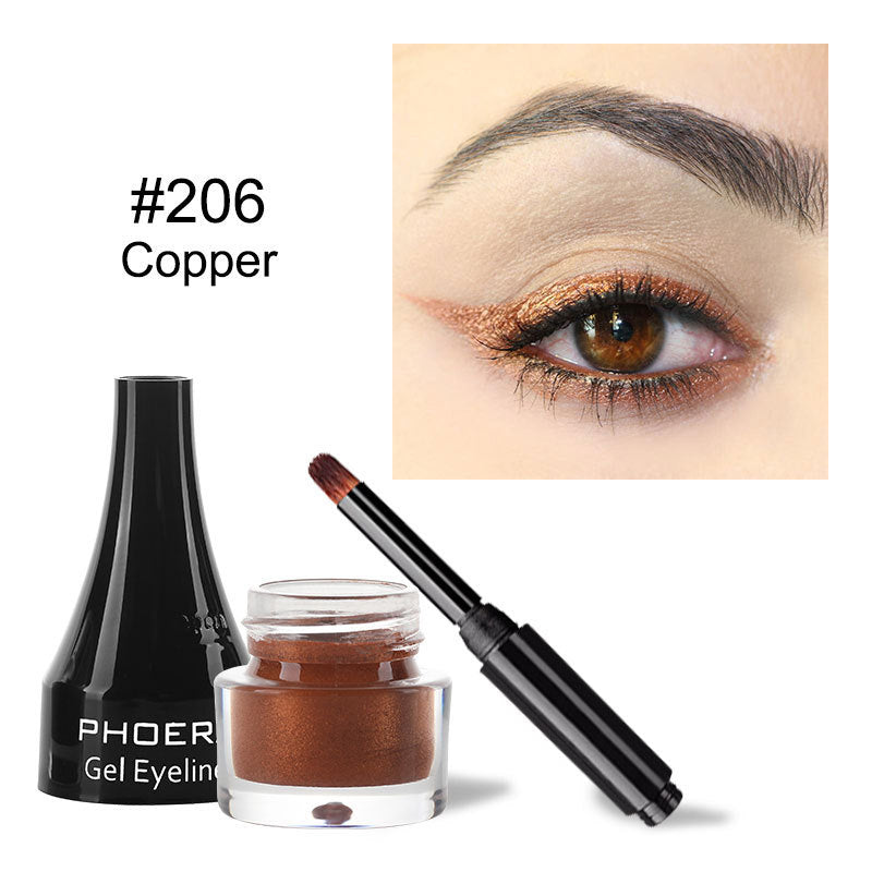 PHOERA Bold 10-Color Eyeliner Set for Stunning Eye Looks