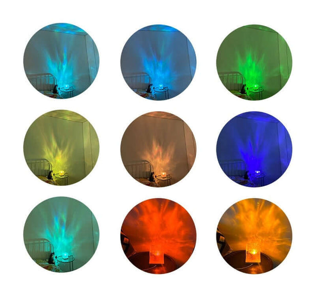 Ripple Effect: Transform Your Space with the Ambient Water Light – Luminous Acrylic Decor for a Soothing Atmosphere