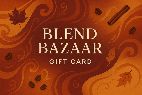 Blend Bazaar seasonal gift card