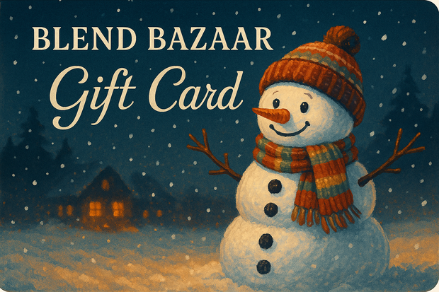 Blend Bazaar Snow Man gift card