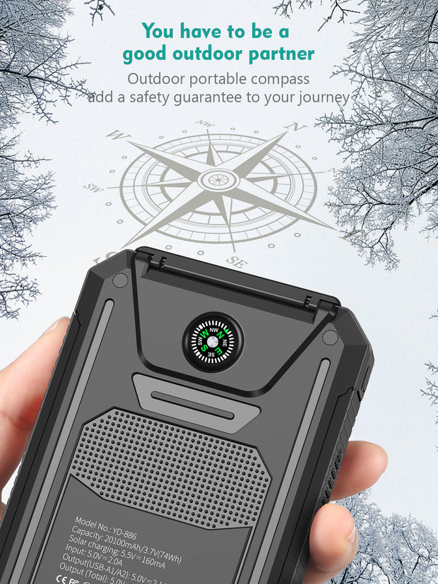 Solar Power Bank: Charge Your Devices Anywhere, Anytime with Eco-Friendly Energy