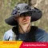 SunnyCool Outdoor Wide Brim Solar Fan Hat - USB Rechargeable, Adjustable Comfort for Fishing & Adventure