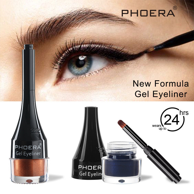 PHOERA Bold 10-Color Eyeliner Set for Stunning Eye Looks