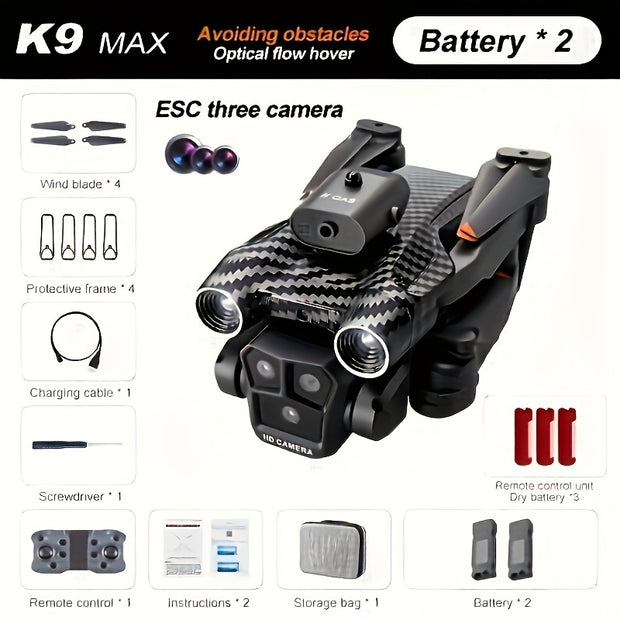 K9 MAX product with features listed on a white background