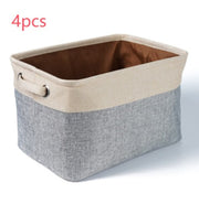 Linen storage basket 