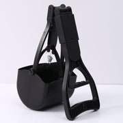 Folding Pooper Scooper for Dogs - Medium Size, Easy Clean Outdoor Tool for Hassle-Free Pet Waste Disposal