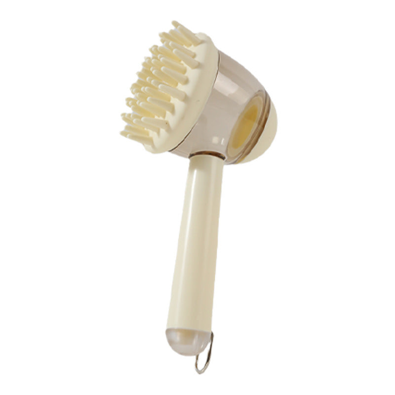 Ultimate 3-in-1 Pet Bath Brush: Massage, Detangle, and Foam for a Cozy Spa Day at Home for Dogs and Cats