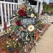 Stunning Cheetah Halloween Wreath
