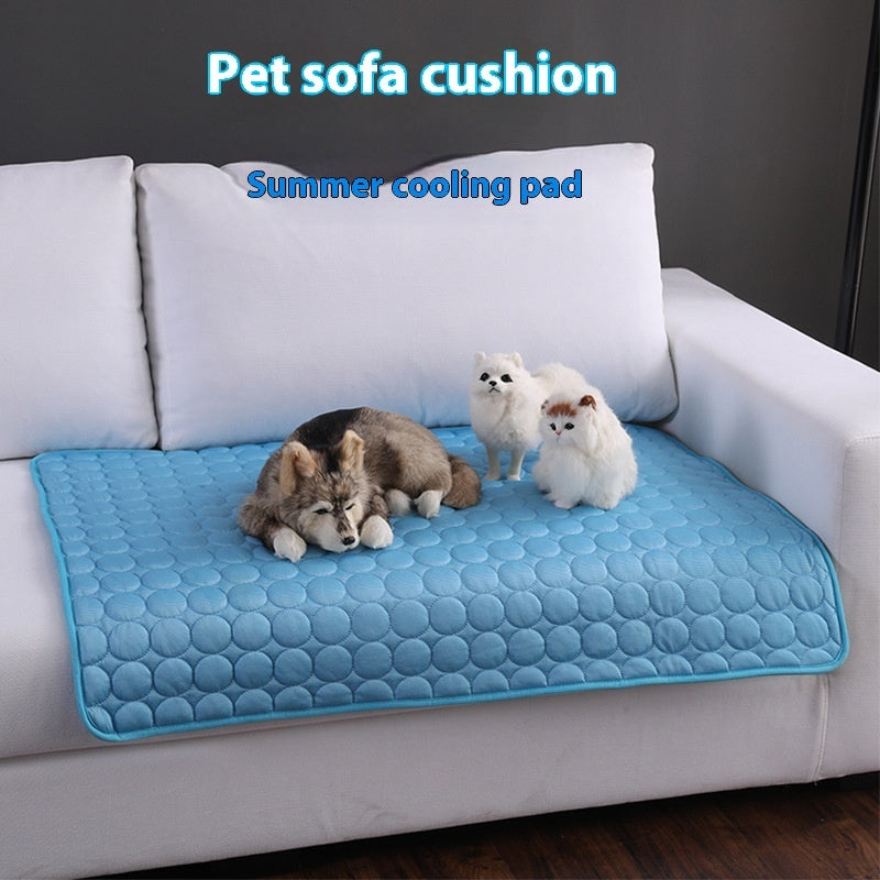 Dog Cooling Mat - Extra Large Ice Pad for Ultimate Summer Comfort for Dogs & Cats - Durable, Stylish Pet Accessory for Home