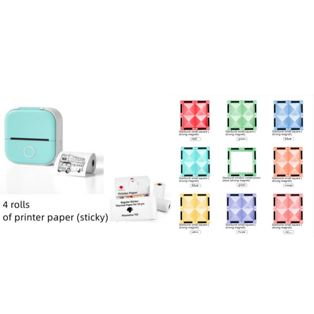 Portable Mini Thermal Label Printer 