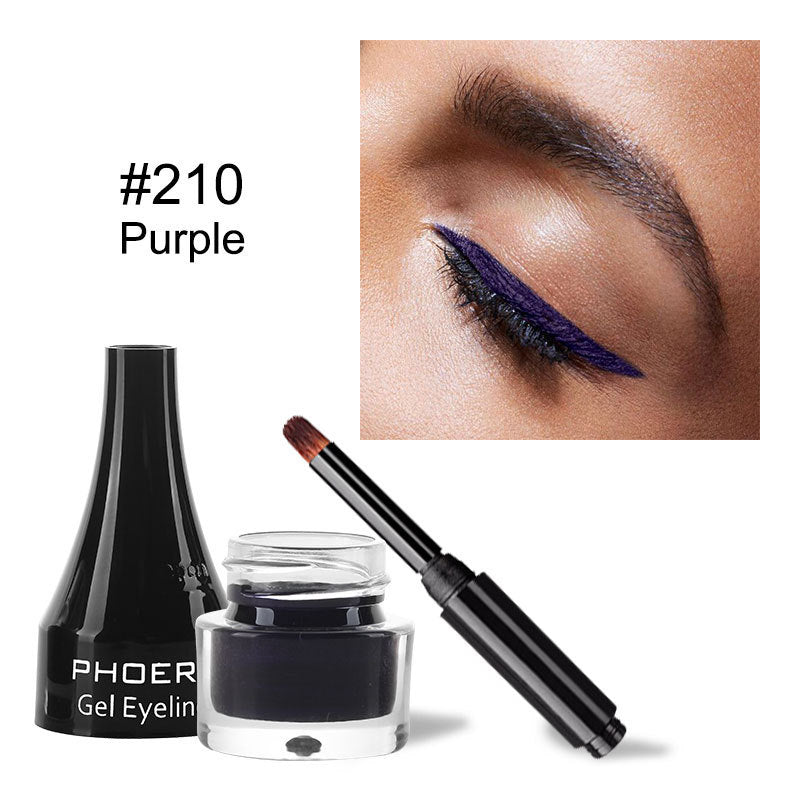 PHOERA Bold 10-Color Eyeliner Set for Stunning Eye Looks