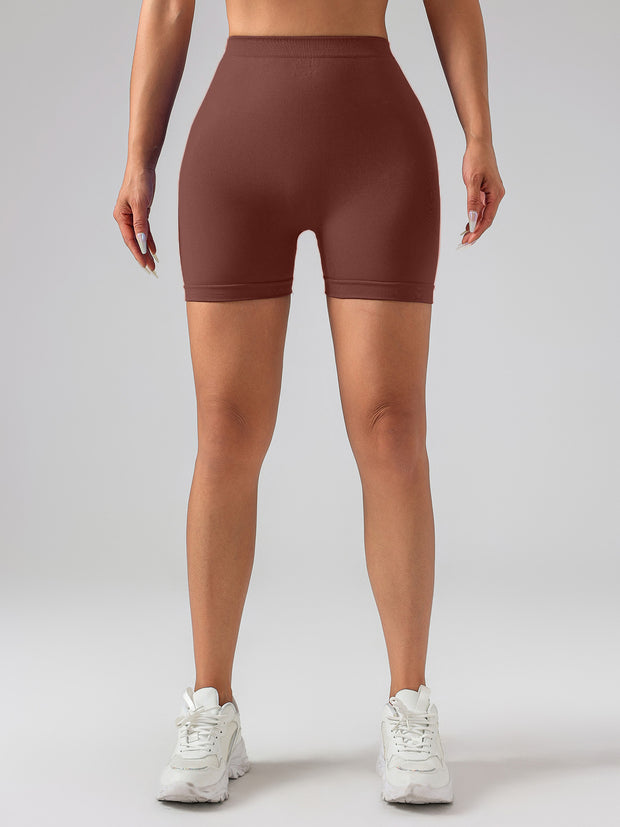 V-Shape Scrunch High-Rise Gym Shorts for Women 