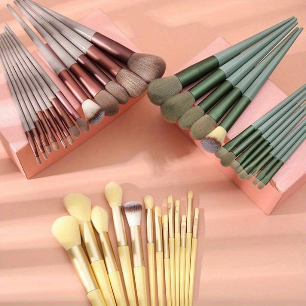 Flawless Finish Brush Set: 13 Essential Tools for Effortless Beauty & Confidence