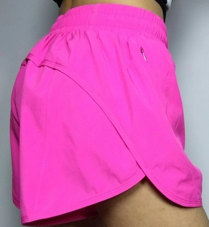 Summer Adventure Shorts: Breathable, Loose Fit with Zipper Pockets for Confident Outdoor Runs & Fitness Fun!