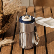 Smart Digital Thermal Bottle with LCD Display for Portable Coffee and Tea