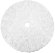 Round white filter on a white background