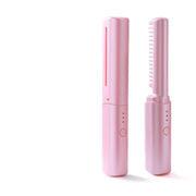 hair straightener curler brush