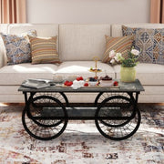 Elevate Your Living Room with Black Retro