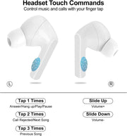 Ultra-Comfort Wireless Earbuds with ANC & ENC