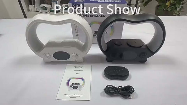Smart Bedside Lamp with Wireless Charging – Mi Lamp 2 with Clock & Touch Control