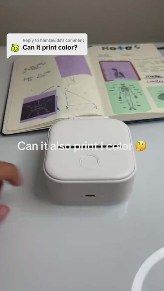 Mini Bluetooth Thermal Label Printer -