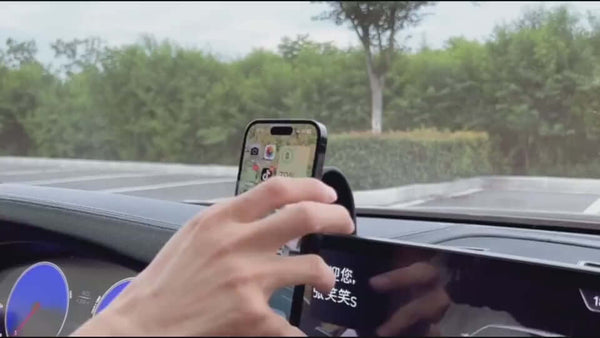 Magnetic Car Phone Holder – Universal Mount for Dashboard & Air Vent