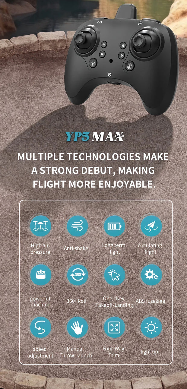 YP5 2.4G Remote Control Drone